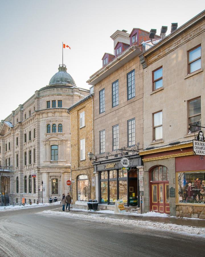 Les Lofts De Buade - Par Les Lofts Vieux-Quebec (Adults Only) Apartment Exterior photo